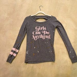 Chaser Open Back Sweater